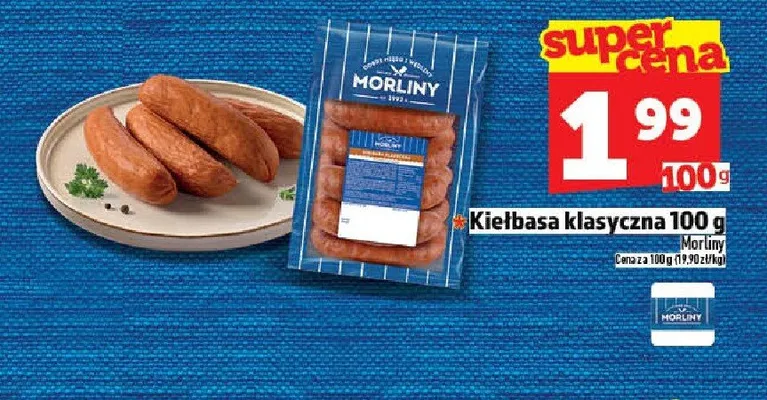 Kiełbasa klasyczna Morliny promocja w TOPAZ