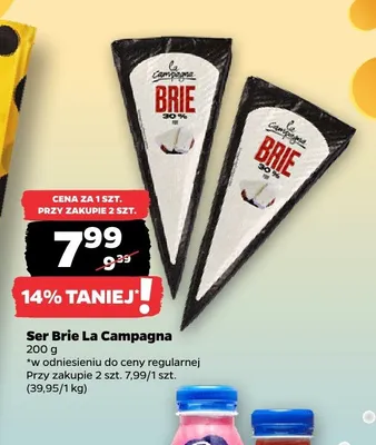 Ser Brie La Campagna promocja w Netto