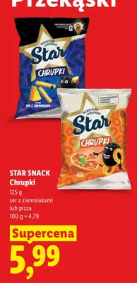 Chrupki pizza Star Snack promocja w Lidl
