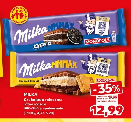Czekolada mleczna Milka promocja w Kaufland