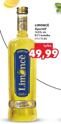 Aperitif Limoncè promocja w Kaufland
