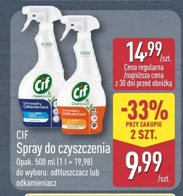 Spray do czyszczenia promocja w Aldi