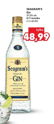 Gin Seagram's promocja w Kaufland