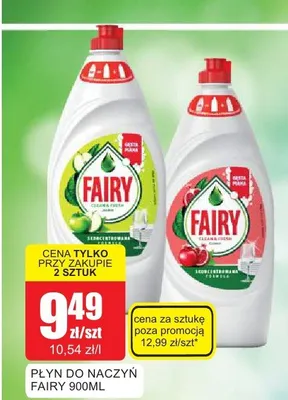 Płyn do naczyń Fairy Cytryna promocja w Bingo