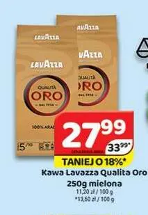 Kawa mielona Lavazza Qualita Oro promocja w Delfin