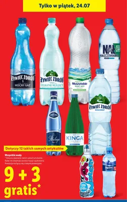Wody promocja w Lidl