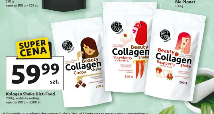 Kolagen shake promocja w Auchan