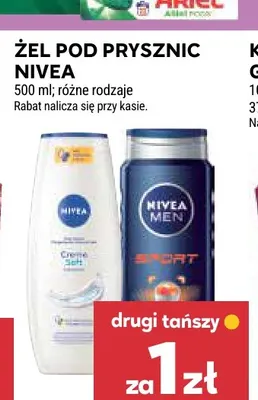 Żel pod prysznic Nivea promocja w Stokrotka