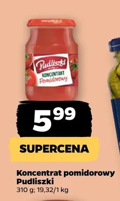 Koncentrat pomidorowy promocja w Netto