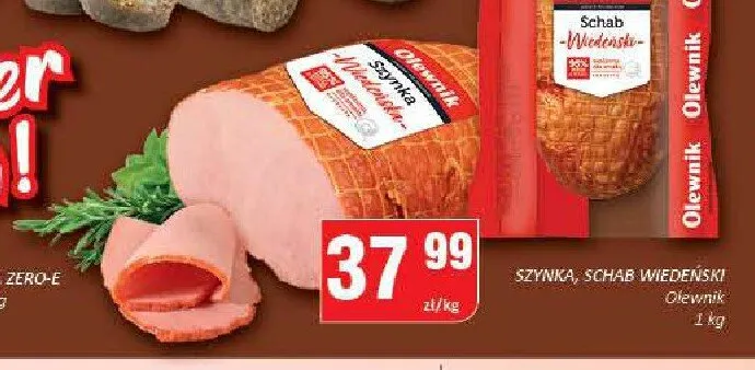 Szynka Olewnik promocja w Chorten