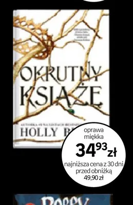 Książka Okrutny Książę oprawa miękka promocja w Empik