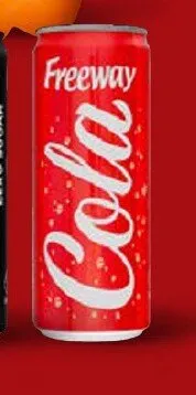 Napój Freeway Cola puszka promocja w Lidl