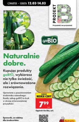 Ogórek promocja w Biedronka