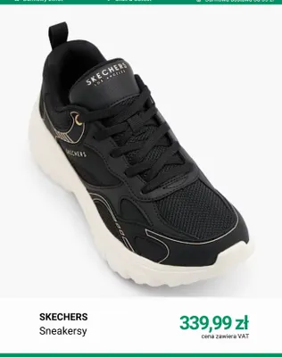 Sneakersy Skechers promocja w Deichmann