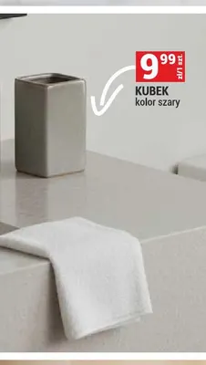 Kubek kolor szary promocja w Merkury Market