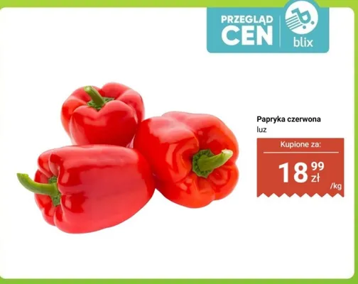 Papryka czerwona luz promocja w Dino