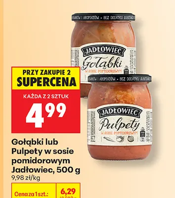 Pulpety w sosie pomidorowym Jadłowiec promocja w Biedronka