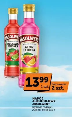 Napój alkoholowy Absolwent Arbuz Cytryna promocja w Euro Sklep
