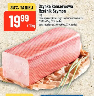 Szynka konserwowa Rzeźnik Szymon promocja w POLOmarket