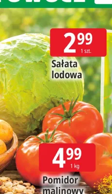 Sałata lodowa promocja w Leclerc