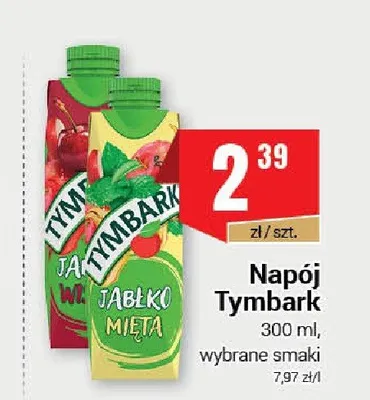 Napój Tymbark Jabłko Mięta promocja w Premium Nasz Sklep