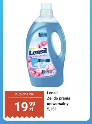 Żel do prania uniwersalny Lensil promocja w Dino