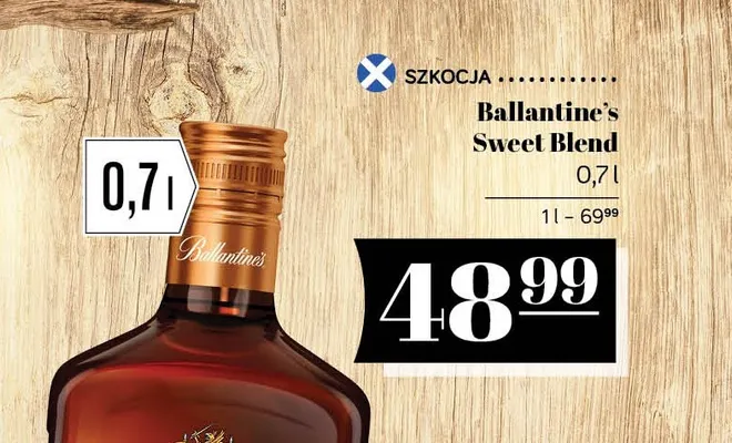 Ballantine's Sweet Blend promocja w POLOmarket