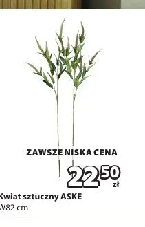 Kwiat sztuczny ASKE promocja w Jysk