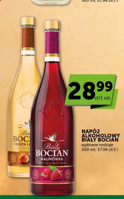 Napój alkoholowy Biały Bocian orzech laskowy promocja w Euro Sklep