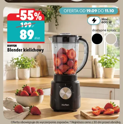 Blender kielichowy Hoffen promocja w Biedronka Home