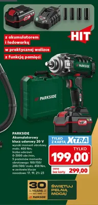 Akumulatorowy klucz udarowy Parkside promocja w Kaufland