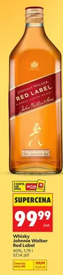 Whisky Red Label promocja w Biedronka