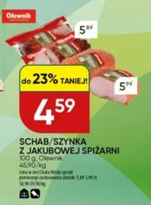 Schab / szynka z jakubowej i spiżarni promocja w Chata Polska