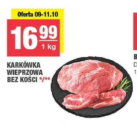 Karkówka wieprzowa bez kości promocja w SPAR