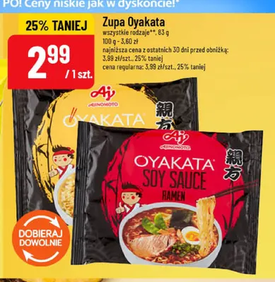Zupa Oyakata promocja w POLOmarket