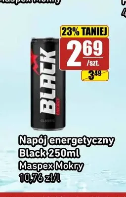 Napój energetyczny Black promocja w API Market
