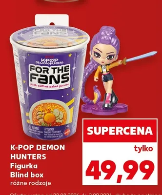Figurka Blind box K-Pop Demon Hunters promocja w Kaufland
