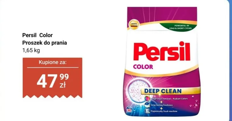 Proszek do prania color promocja w Biedronka