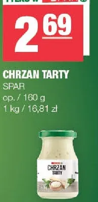 Chrzan tarty promocja w SPAR