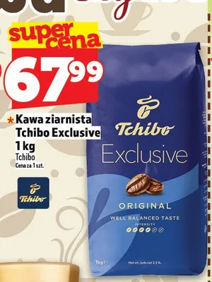 Kawa ziarnista Tchibo Exclusive Original promocja w TOPAZ