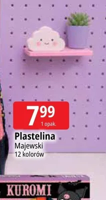 Plastelina Majewski 12 kolorów promocja w Leclerc