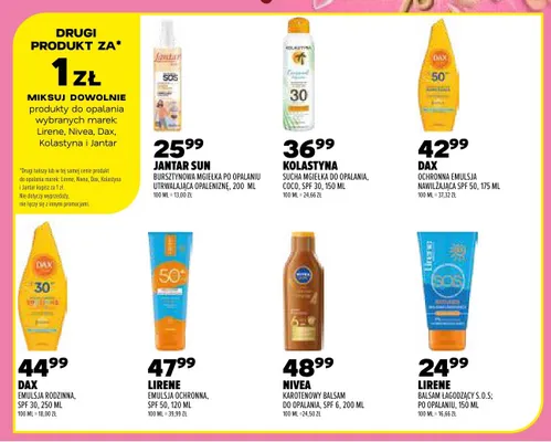 Mgiełka po opalaniu Jantar Sun bursztynowa utrwalająca opaleniznę promocja w Drogerie Natura
