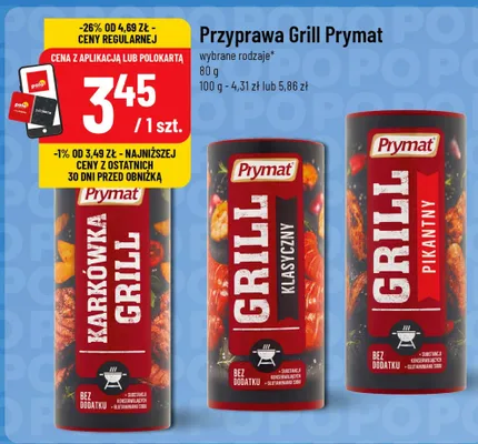 Przyprawa Karkówka Grill Prymat promocja w POLOmarket