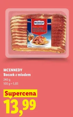 Boczek z miodem MCENNEDY promocja w Lidl