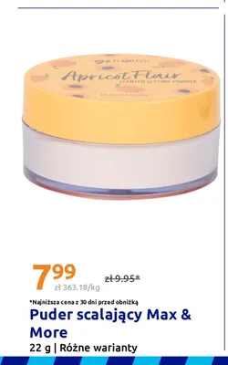 Puder scalający Max & More promocja w Action