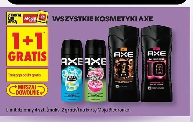 Dezodorant w sprayu Axe Epic Fresh promocja w Biedronka