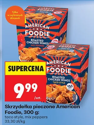 Skrzydełka pieczone taco style promocja w Biedronka