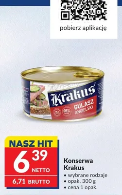 Konserwa Krakus promocja w Makro