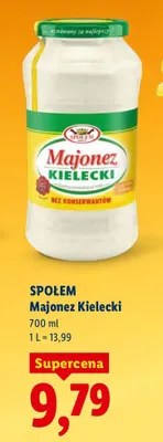 Majonez Kielecki promocja w Lidl