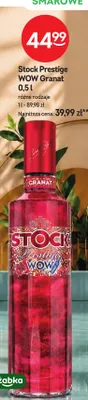 Stock Prestige WOW Granat promocja w Żabka